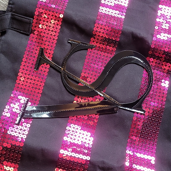 NEW Victoria's Secret Sequin Tote Bag - Picture 4 of 10